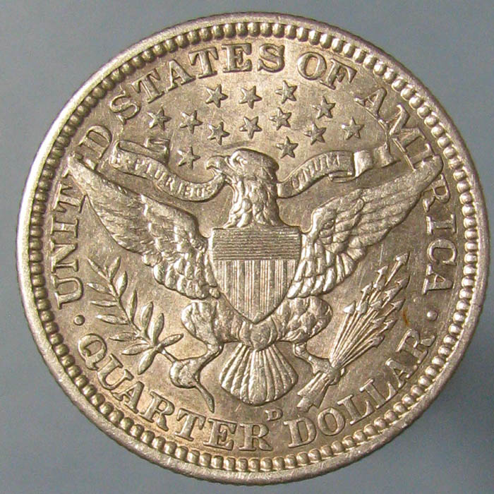 Lightly-Circulated-1908-D-Barber-Quarter